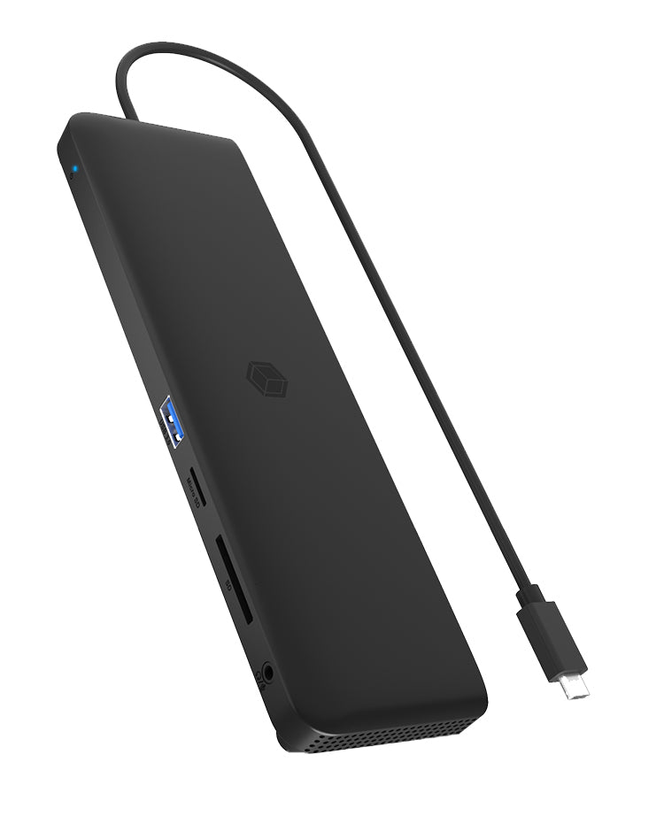 ICY BOX IB-DK2116-C, USB Type-C® Notebook DockingStation mit dreifacher Videoausgabe
