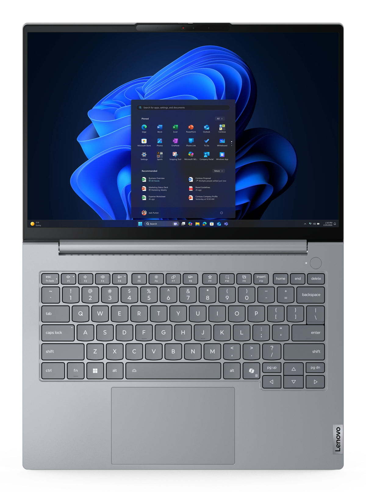Lenovo ThinkBook 14 G9 AHP AMD Ryzen™ 7 250 Laptop 35,6 cm (14") WUXGA 32 GB DDR5-SDRAM 1 TB SSD Wi-Fi 7 (802.11be) Windows 11 Pro Schweiz Grau