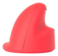 R-Go Tools R-Go HE Sport, Ergonomische Maus, Mittel (Handlänge 165-185mm), linkshändig, Bluetooth, Rot