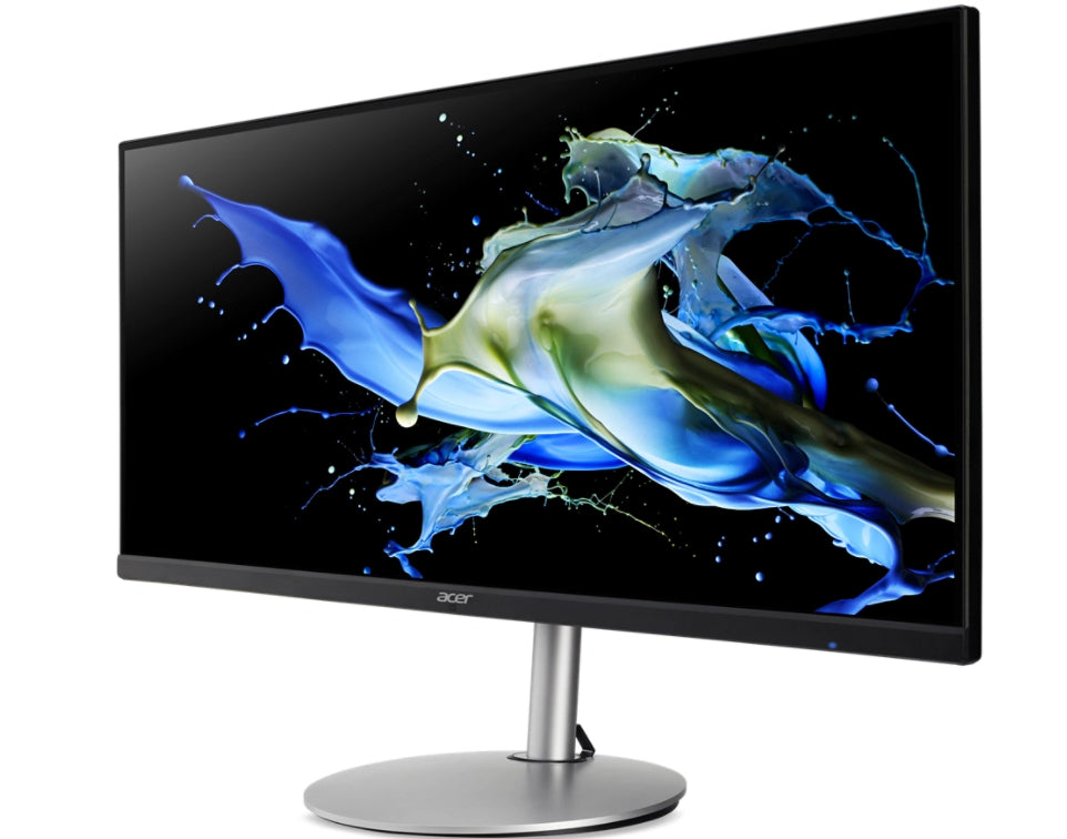 Acer CB342CU Computerbildschirm 86,4 cm (34") 3440 x 1440 Pixel UltraWide Quad HD LCD Schwarz, Silber