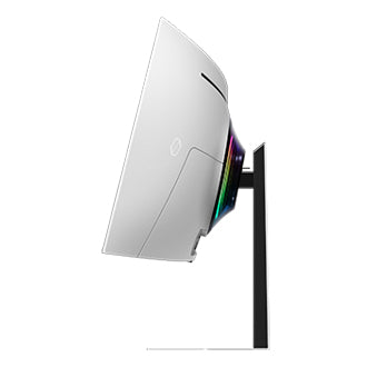 Samsung G95SC Computerbildschirm 124,5 cm (49") 5120 x 1440 Pixel Dual QHD OLED Silber