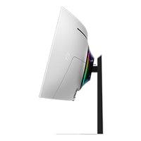 Samsung G95SC Computerbildschirm 124,5 cm (49") 5120 x 1440 Pixel Dual QHD OLED Silber