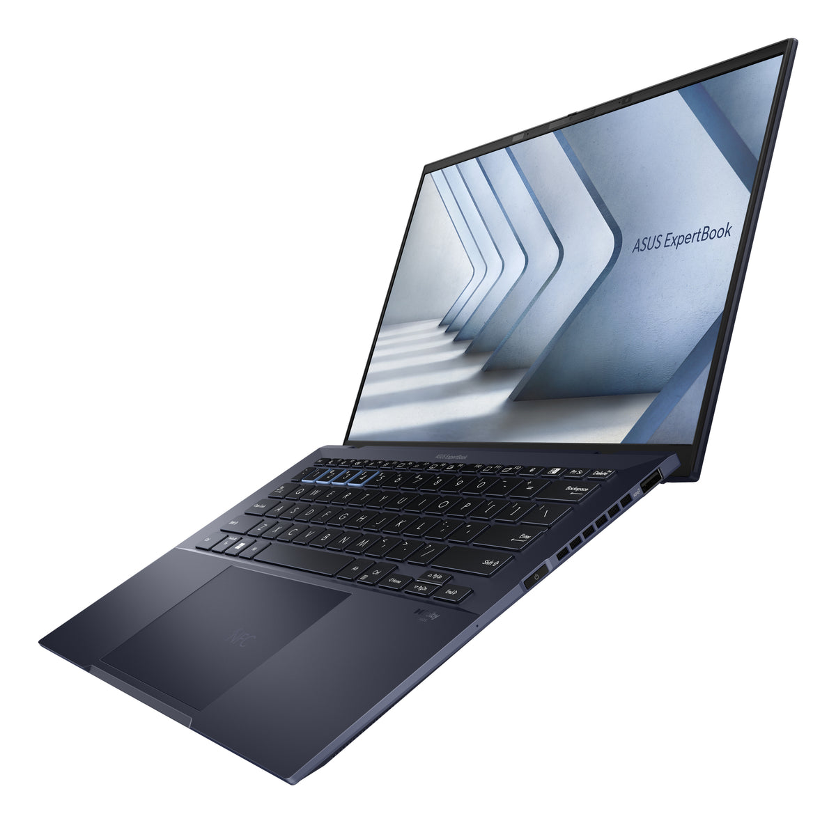 ASUS ExpertBook B9 OLED B9403CVAR-PP1650X Intel Core 7 150U Laptop 35,6 cm (14") WQXGA+ 16 GB LPDDR5x-SDRAM 512 GB SSD Wi-Fi 6E (802.11ax) Windows 11 Pro Schwarz