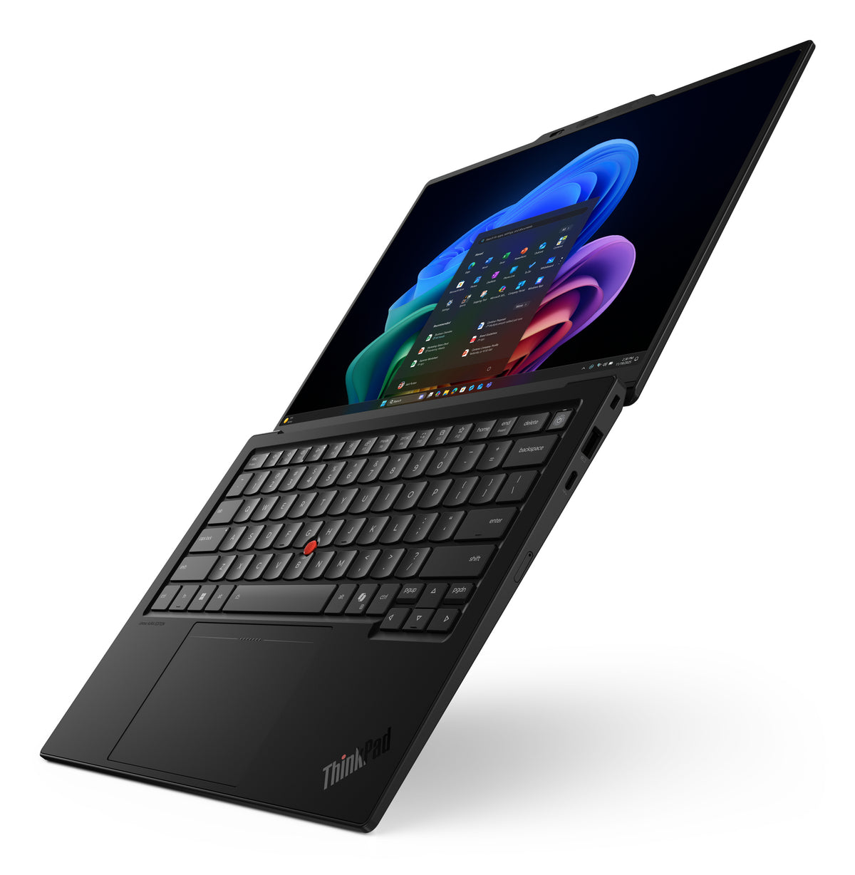 Lenovo ThinkPad X1 Carbon Gen 14 Aura Edition Copilot+ PC 358H Laptop 35,6 cm (14") Touchscreen 2.8K 64 GB LPDDR5x-SDRAM 1 TB SSD Wi-Fi 7 (802.11be) Windows 11 Pro Schwarz Deutsch