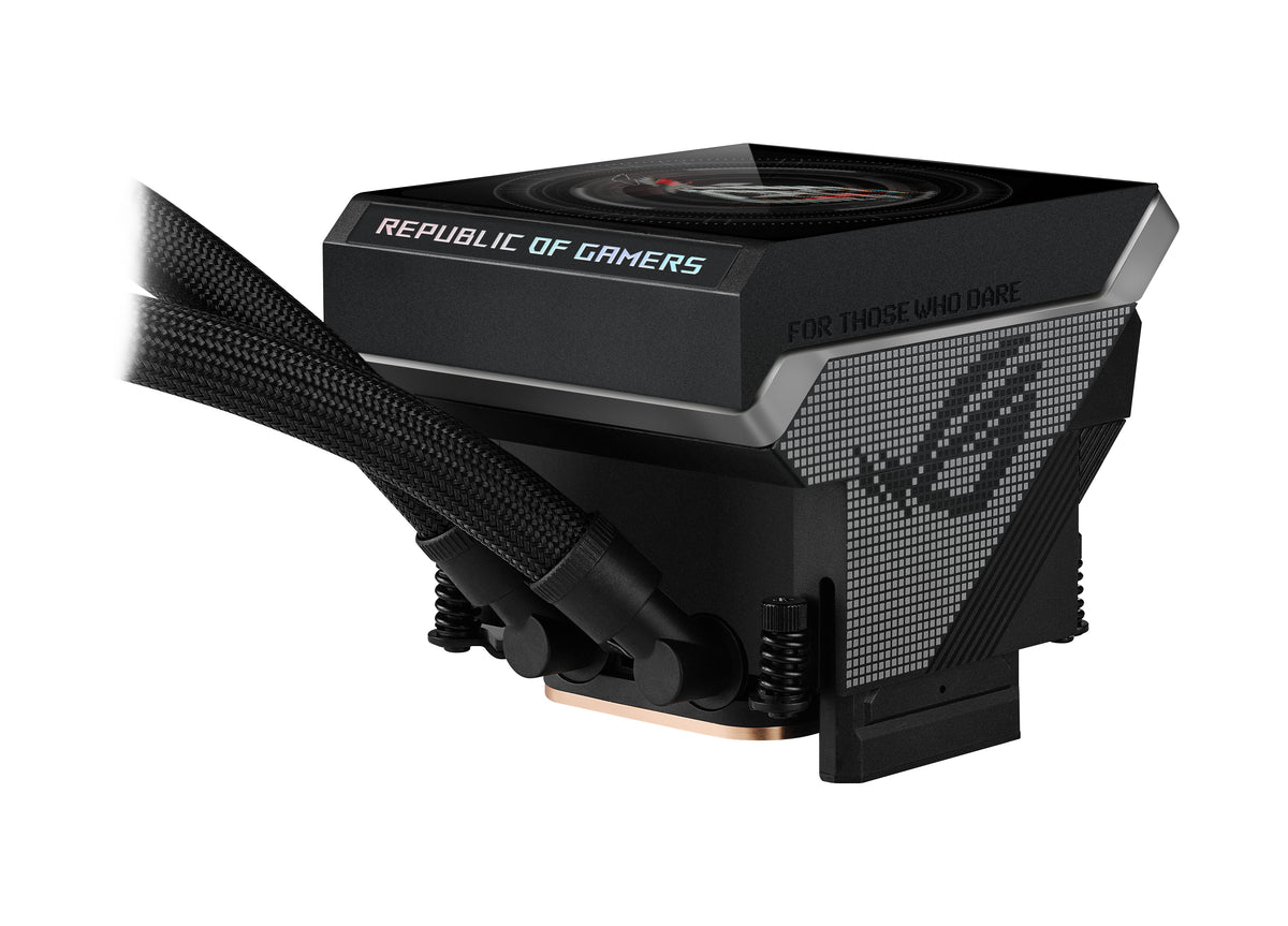 ASUS ROG Strix LC IV 360 ARGB LCD Prozessor Flüssigkeitskühlung 12 cm Schwarz
