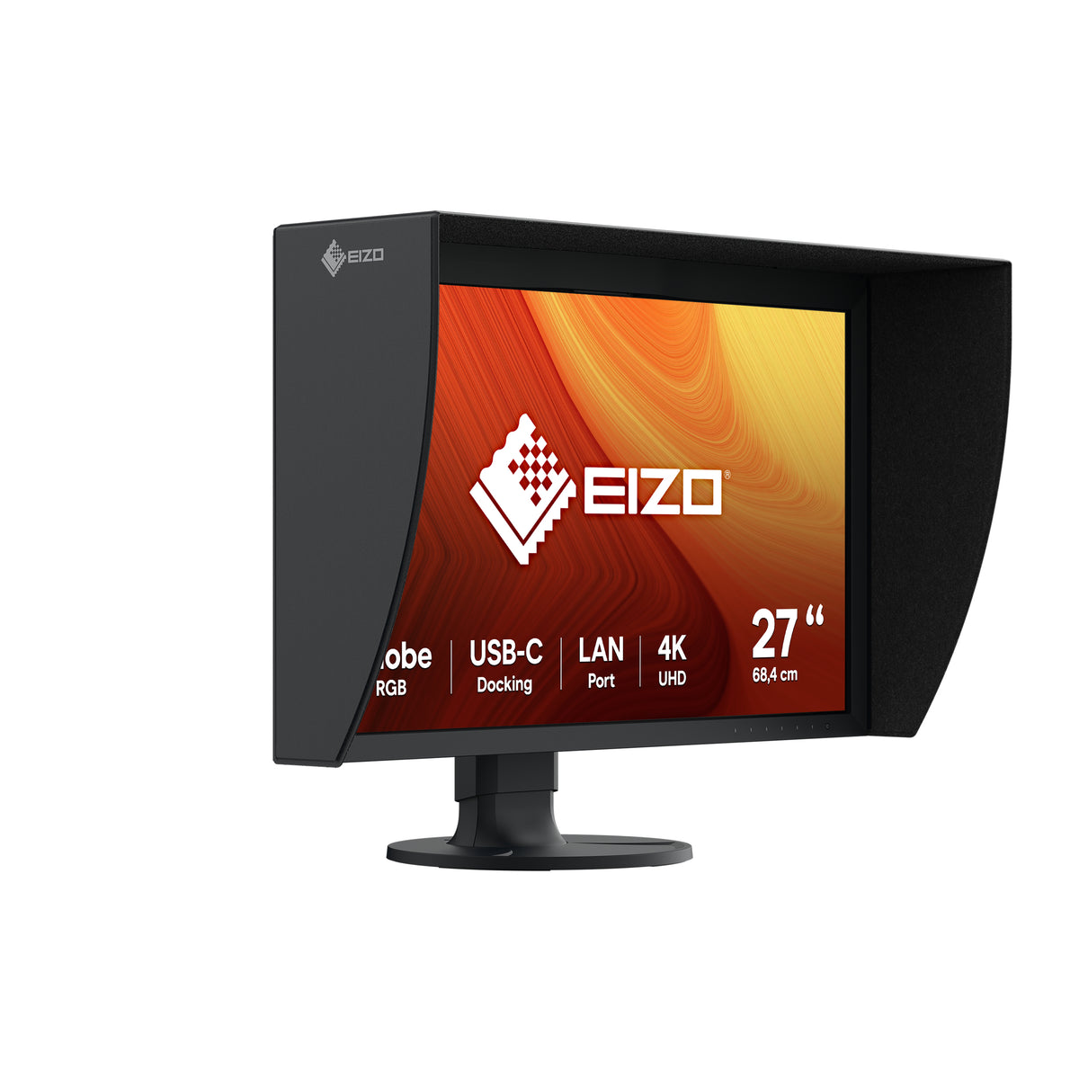 EIZO ColorEdge CG2700X Computerbildschirm 68,6 cm (27") 3840 x 2160 Pixel 4K Ultra HD LCD Schwarz