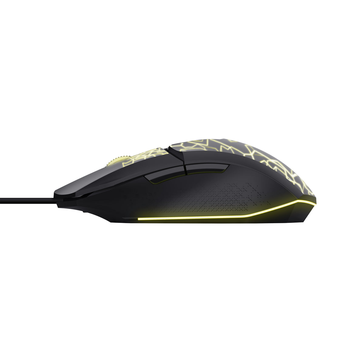 Trust GXT 113 Felox Maus Gaming rechts USB Typ-A Optisch 6400 DPI