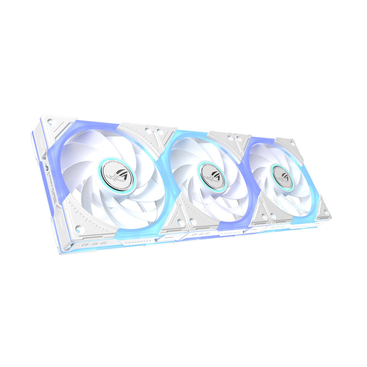 ASUS ROG Eurux GR120 ARGB Reverse Fan White Edition - Triple Pack Computergehäuse Ventilator 12 cm Weiß 3 Stück(e)