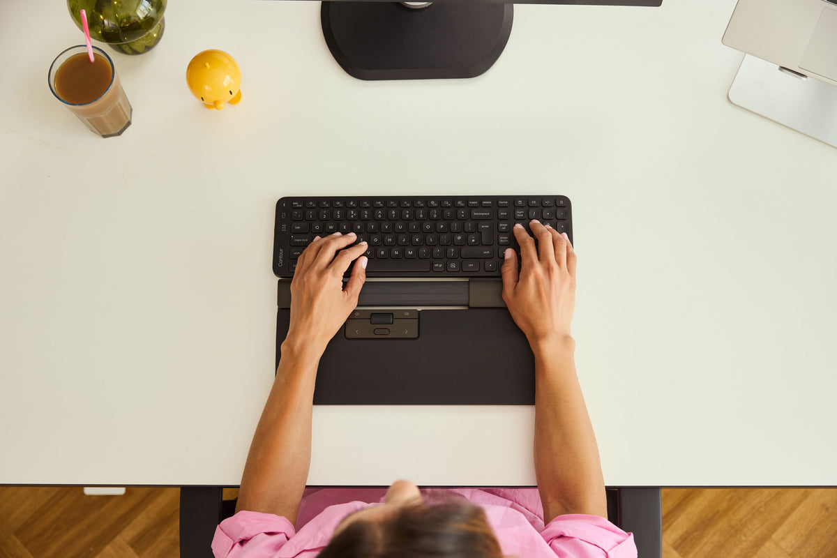 Contour Design SliderMouse Pro Regular Vegan-Leder-Handballenauflage Wireless