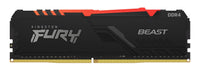 Kingston Technology FURY Beast RGB Speichermodul 16 GB 1 x 16 GB DDR4 288-pin DIMM
