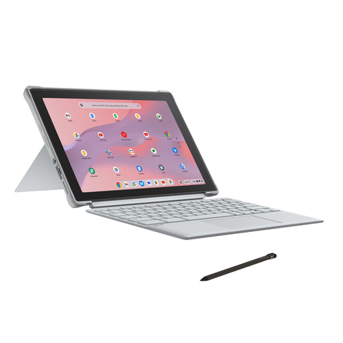 ASUS Chromebook CM30 Detachable CM3001DM2A-R70485 MediaTek Kompanio 520 26,7 cm (10.5") Touchscreen WUXGA 8 GB LPDDR4x-SDRAM 64 GB eMMC Wi-Fi 6 (802.11ax) ChromeOS Silber