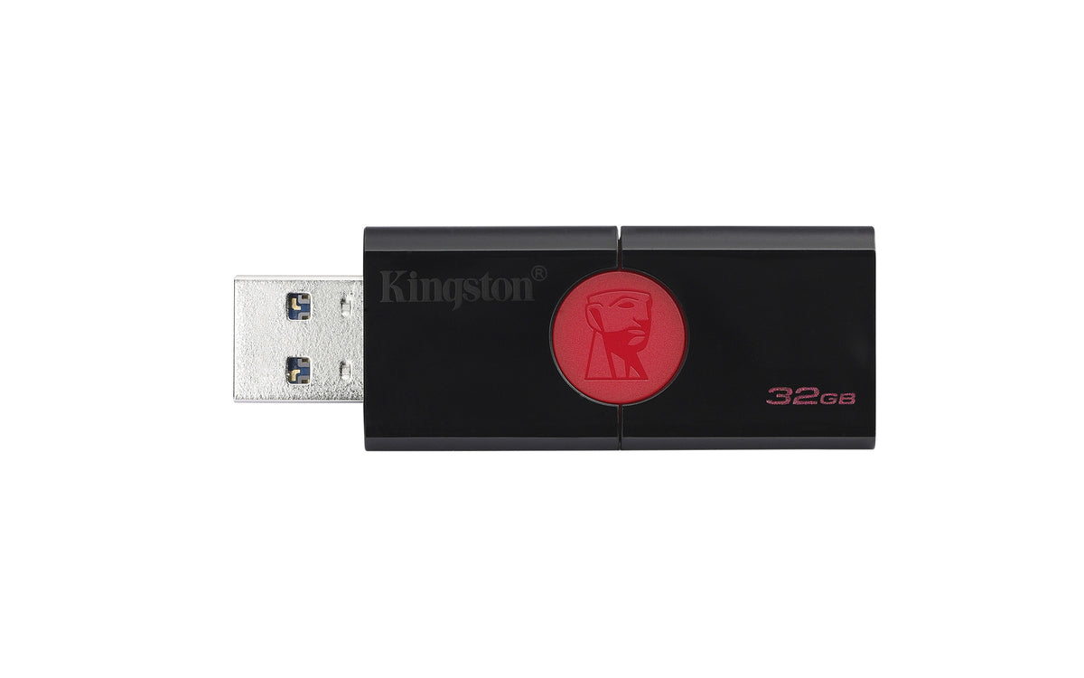 Kingston Technology DataTraveler 106 USB-Stick 32 GB USB Typ-A 3.2 Gen 1 (3.1 Gen 1) Schwarz, Rot