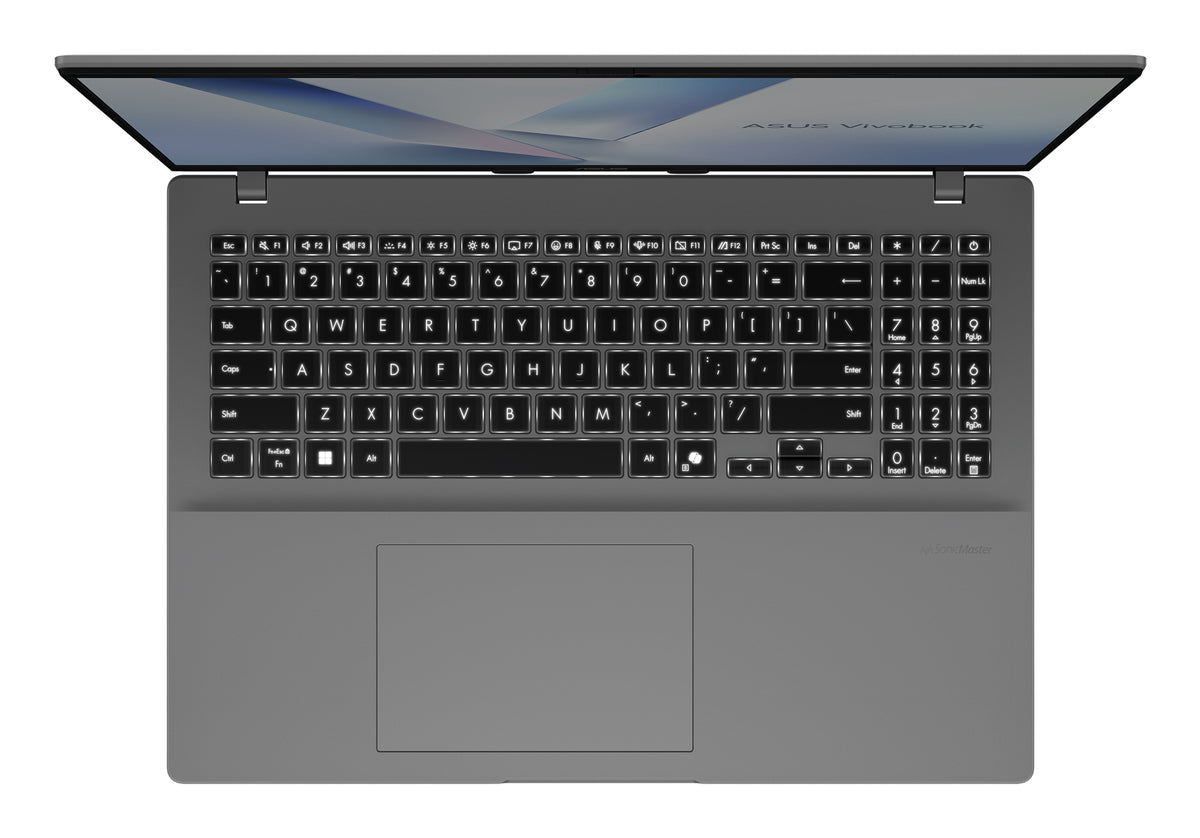 ASUS Vivobook 16 M1607KA-MB067W Copilot+ PC AMD Ryzen AI 7 350 Laptop 40,6 cm (16") WUXGA 16 GB DDR5-SDRAM 512 GB SSD Wi-Fi 6 (802.11ax) Windows 11 Home Silber