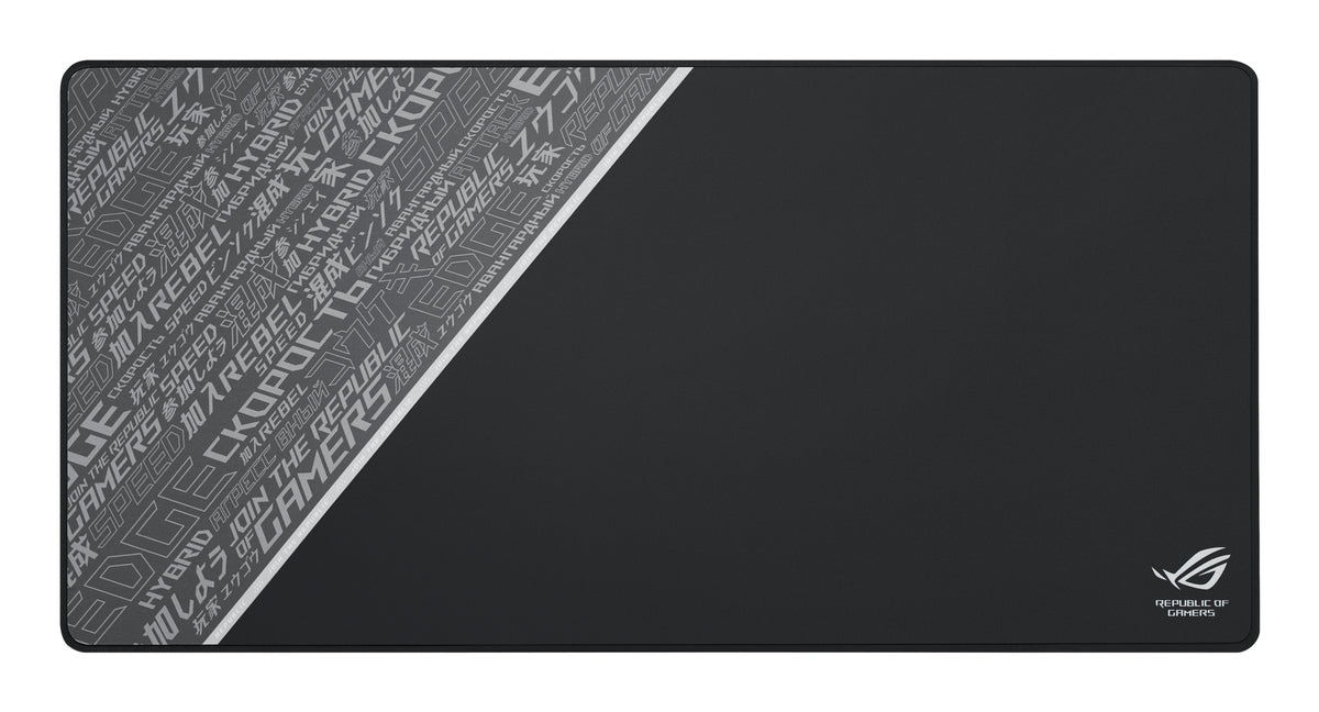 ASUS ROG Sheath BLK LTD Gaming-Mauspad Schwarz, Grau, Weiß