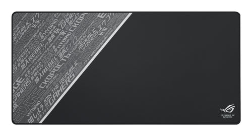 ASUS ROG Sheath BLK LTD Gaming-Mauspad Schwarz, Grau, Weiß