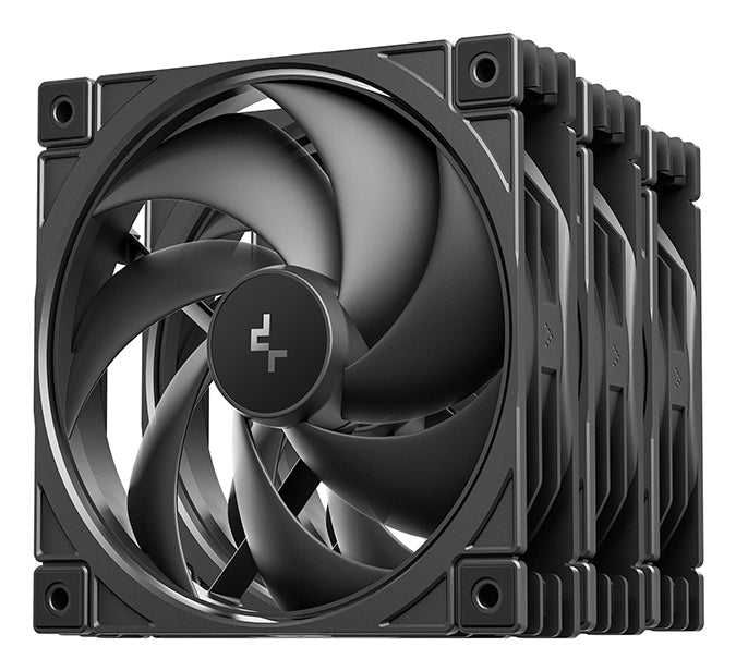 DeepCool FD12 V2 Computergehäuse Ventilator 12 cm Schwarz 4 Stück(e)