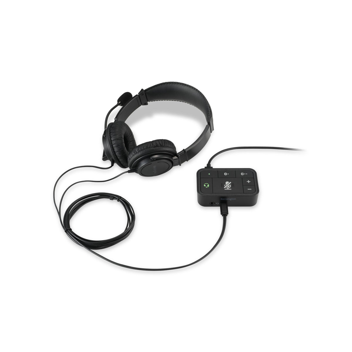 Kensington Universeller 3-in-1 Pro Audio Headset Switch
