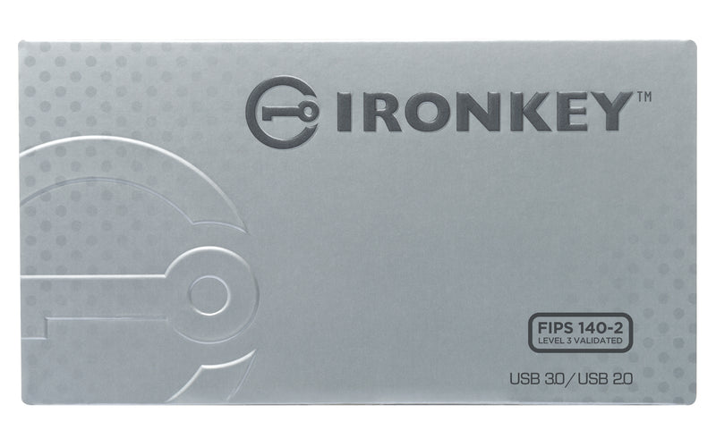 Kingston Technology IronKey 64GB Basic S1000 Encrypted USB 3.0 FIPS 140-2 Level 3