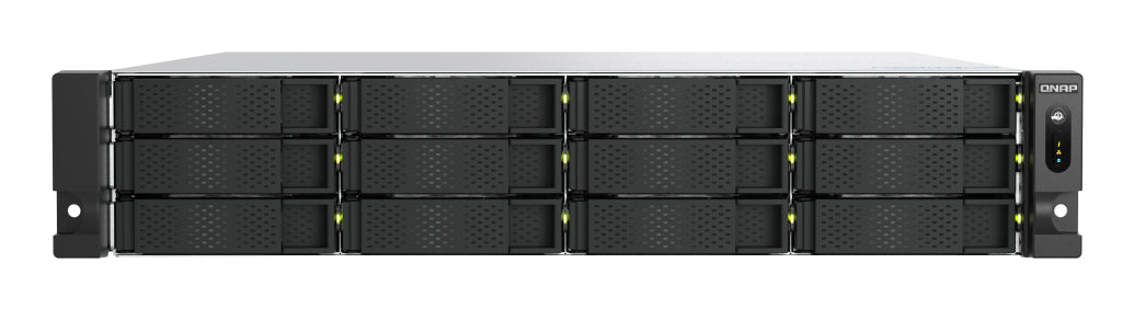 QNAP TS-H1277AXU-RP NAS Rack (2U) AMD Ryzen™ 7 32 GB DDR5 0 TB QuTS hero Schwarz