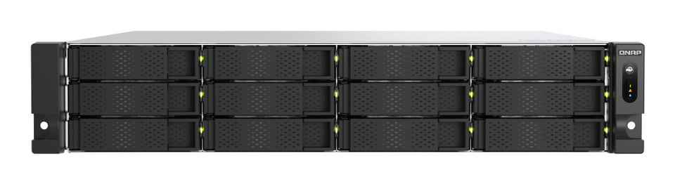 QNAP TS-H1277AXU-RP NAS Rack (2U) AMD Ryzen™ 7 32 GB DDR5 0 TB QuTS hero Schwarz