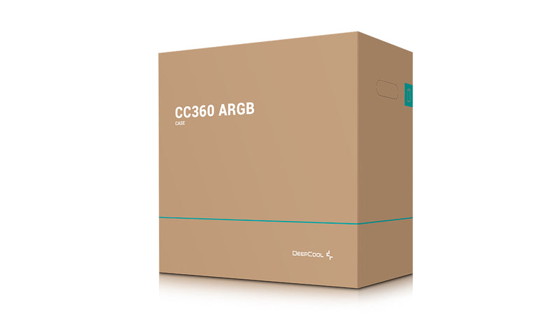 DeepCool CC360 ARGB Mini Tower Schwarz