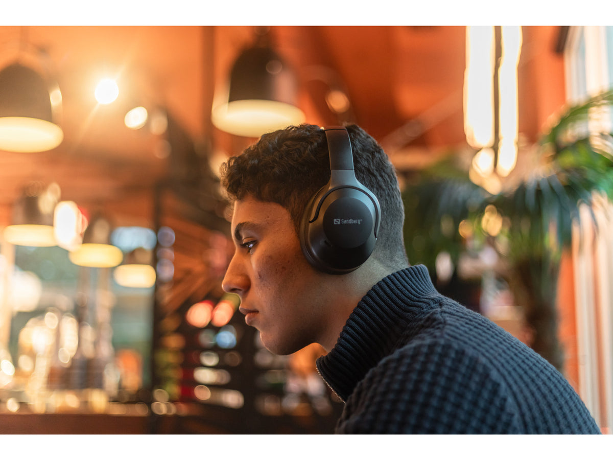 Sandberg 126-53 Kopfhörer & Headset Kabellos Kopfband Anrufe/Musik Bluetooth Schwarz