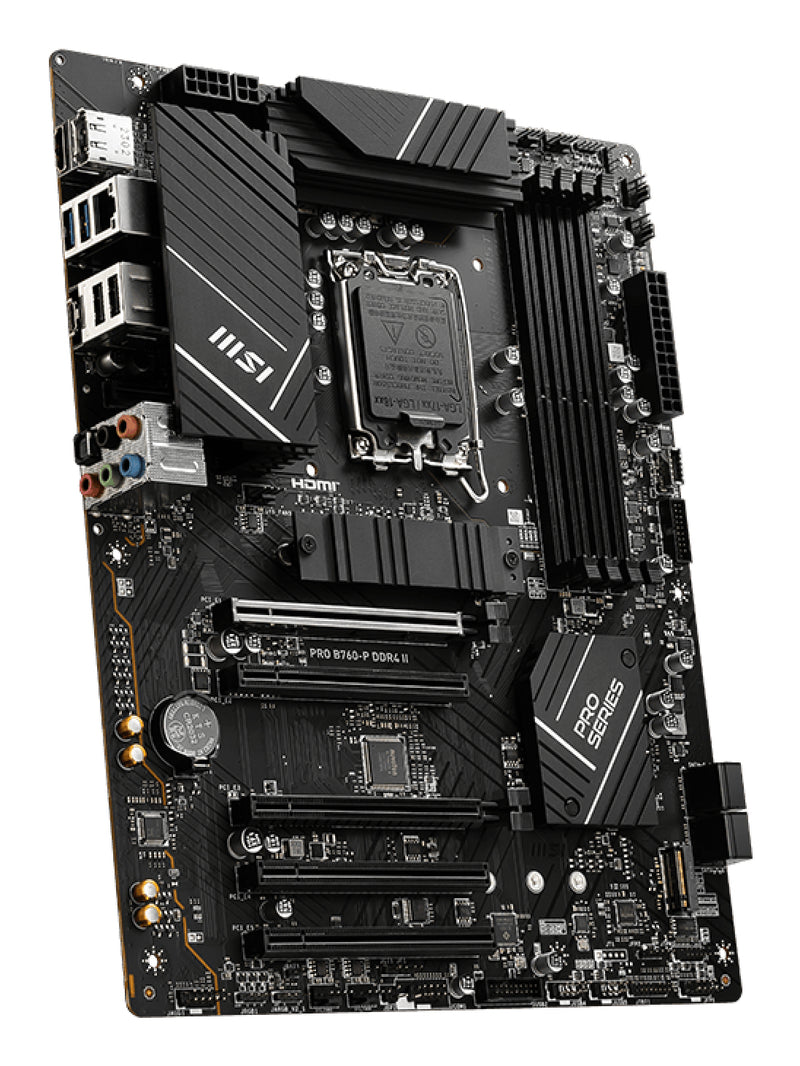MSI PRO B760-P DDR4 II Motherboard Intel B760 LGA 1700 ATX