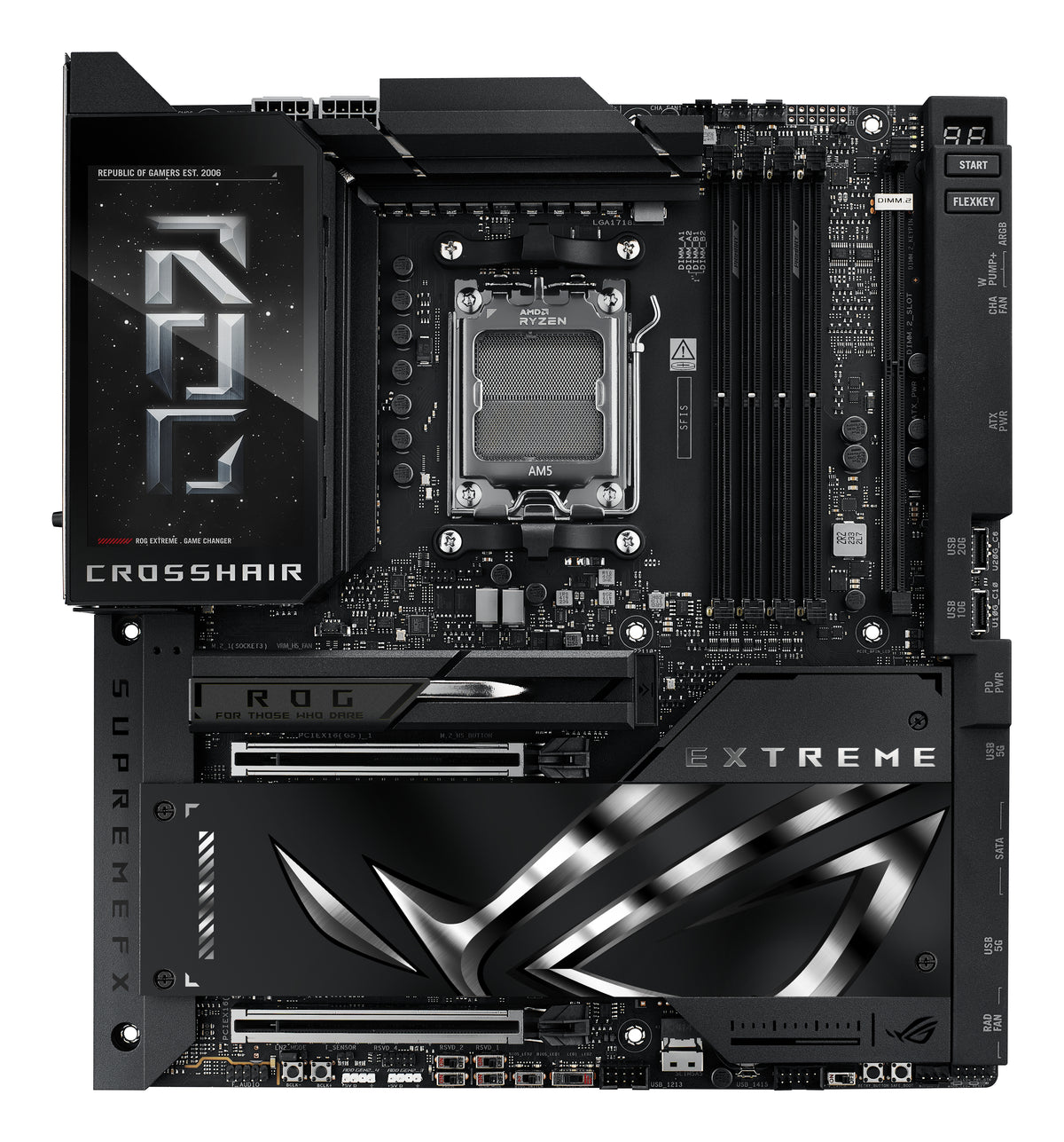 ASUS ROG CROSSHAIR X870E EXTREME AMD X870E Sockel AM5 Erweitertes ATX