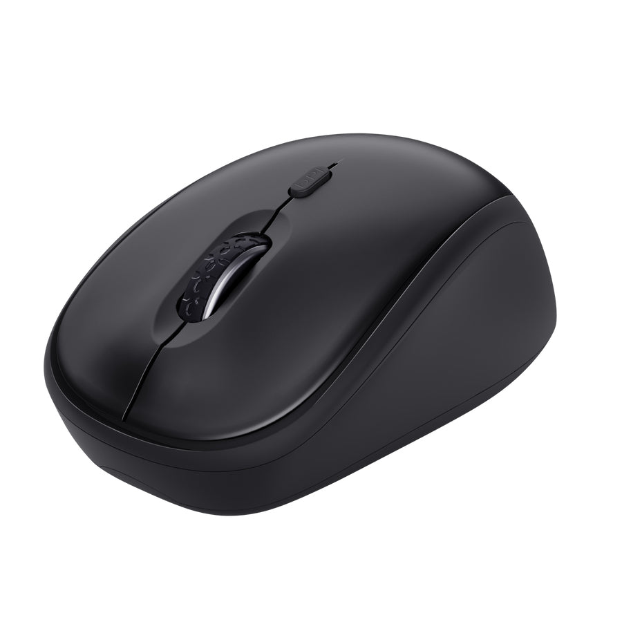 Trust Yvi+ Maus Haus Beidhändig RF Wireless Optisch 1600 DPI