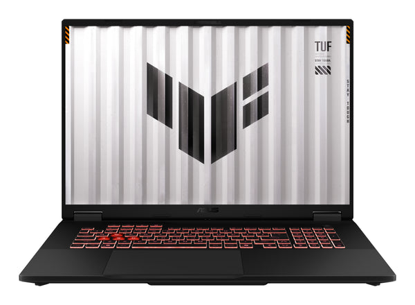ASUS TUF Gaming A18 FA808UH-S8022 AMD Ryzen™ 7 260 Portatile 45,7 cm (18") WUXGA 16 GB DDR5-SDRAM 512 GB SSD NVIDIA GeForce RTX 5050 Wi-Fi 6E (802.11ax) Tedesco Nero, Grigio