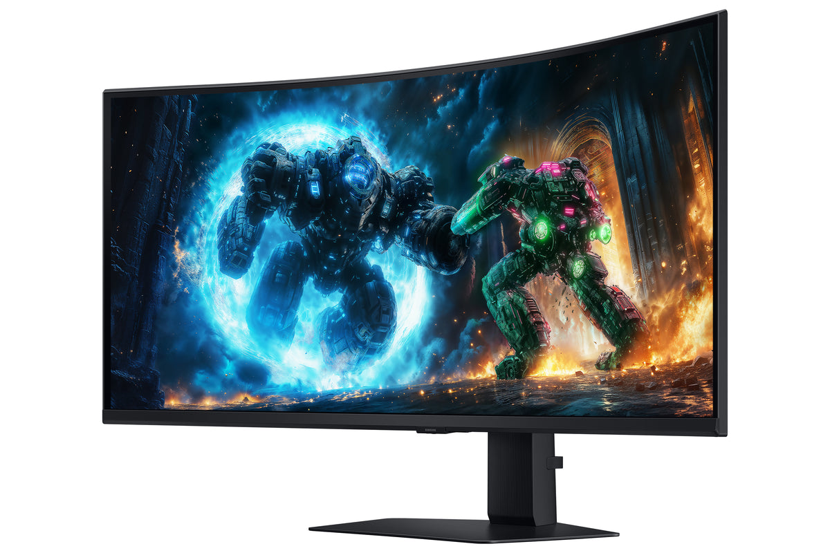 Samsung G75F Computerbildschirm 101,6 cm (40") 5120 x 2160 Pixel WUHD LCD Schwarz