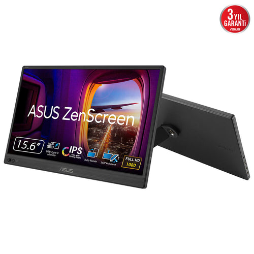 ASUS ZenScreen MB169CK Computerbildschirm 39,6 cm (15.6") 1920 x 1080 Pixel Full HD LCD Schwarz
