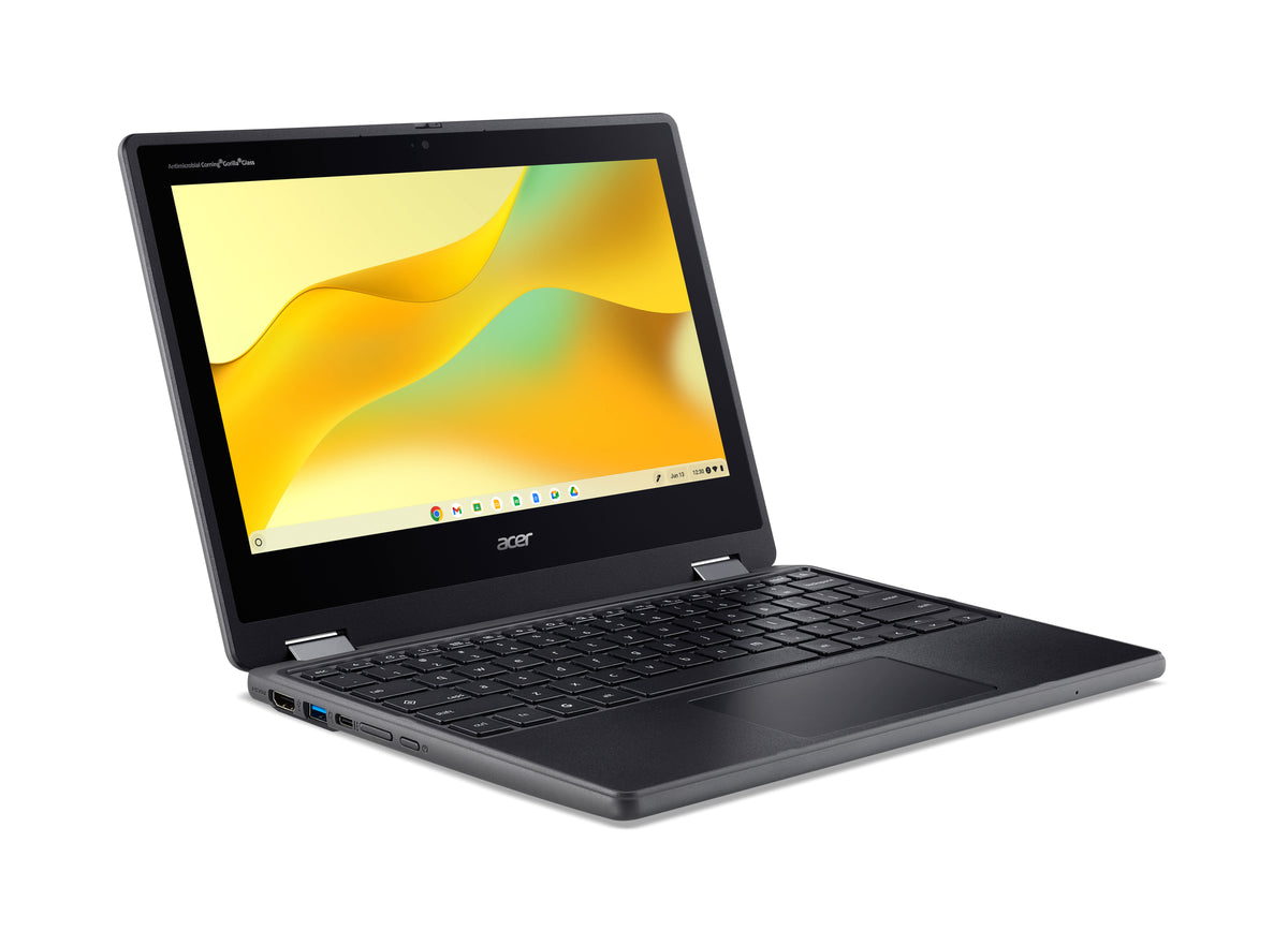 Acer Chromebook R757TN-TCO-C7AD Intel® N N150 Hybrid (2-in-1) 29,5 cm (11.6") Touchscreen HD 8 GB LPDDR5x-SDRAM 64 GB Flash Wi-Fi 6 (802.11ax) ChromeOS Schwarz