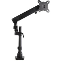 StarTech.com Schreibtisch-Monitorarm mit 2x USB 3.0-Anschlüssen - Monitorhalterung mit Kabelmanagement für bis zu 34 "VESA-Display - Ergonomischer Gelenkarm - Schreibtischklemme/Tülle