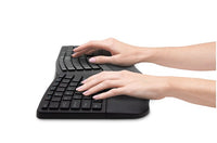 Kensington ProFit Ergo Wrlss Tastatur Universal RF kabellos + USB AZERTY Französisch Schwarz