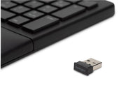 Kensington ProFit Ergo Wrlss Tastatur Universal RF kabellos + USB AZERTY Französisch Schwarz