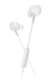 Philips 3000 series TAE4105WT/00 Kopfhörer & Headset Kabelgebunden im Ohr Anrufe/Musik Weiß