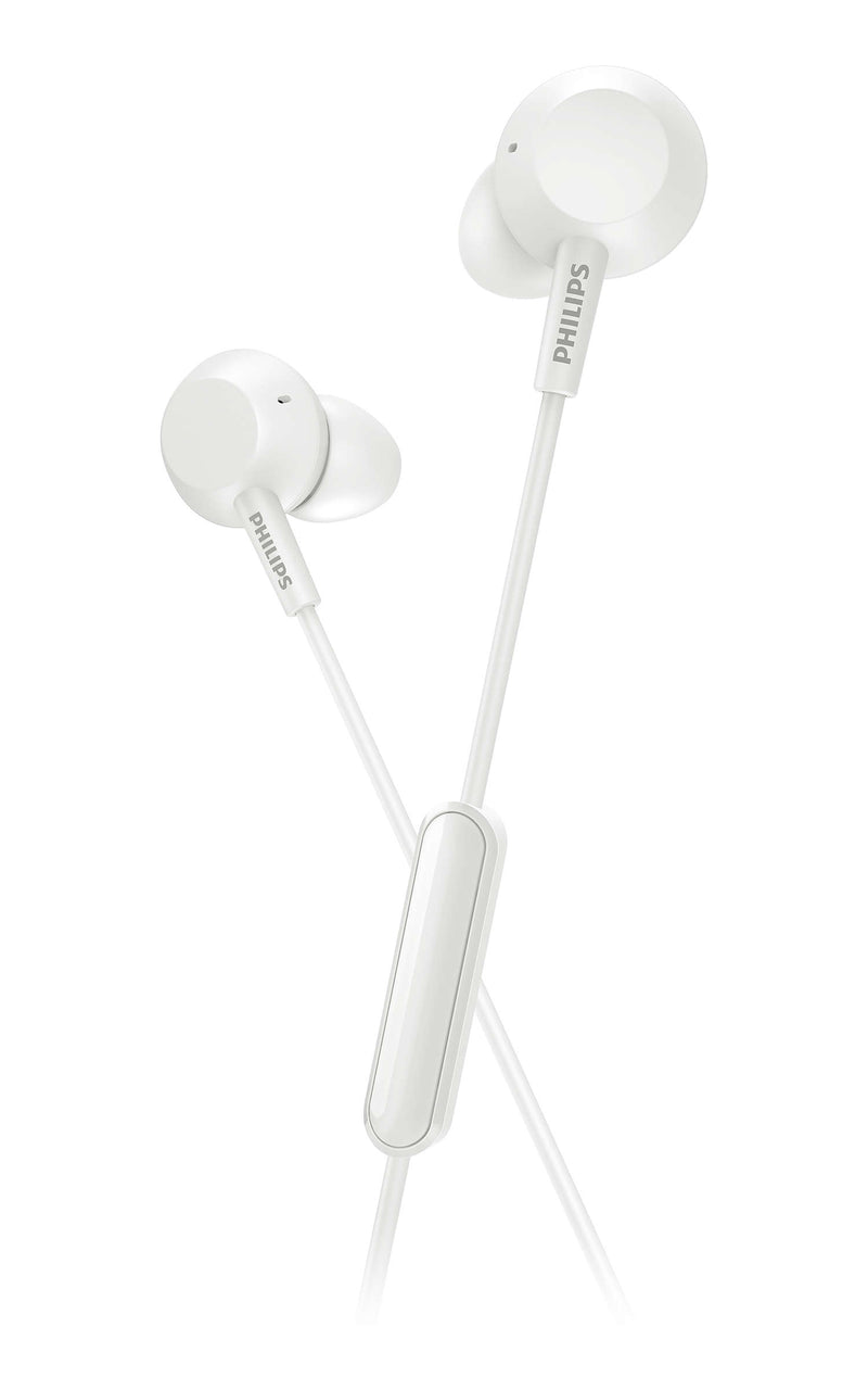 Philips 3000 series TAE4105WT/00 Kopfhörer & Headset Kabelgebunden im Ohr Anrufe/Musik Weiß