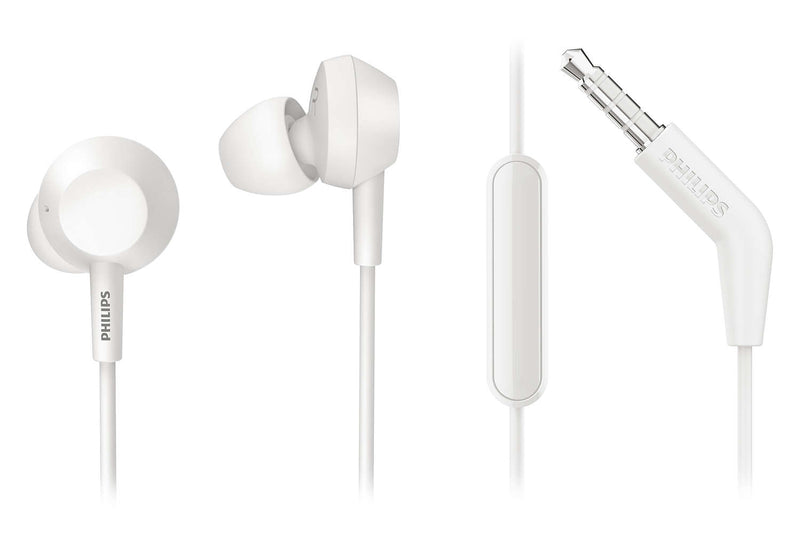 Philips 3000 series TAE4105WT/00 Kopfhörer & Headset Kabelgebunden im Ohr Anrufe/Musik Weiß