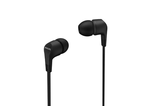 Philips TAE1105BK/00 Kopfhörer & Headset Kabelgebunden im Ohr Anrufe/Musik Schwarz