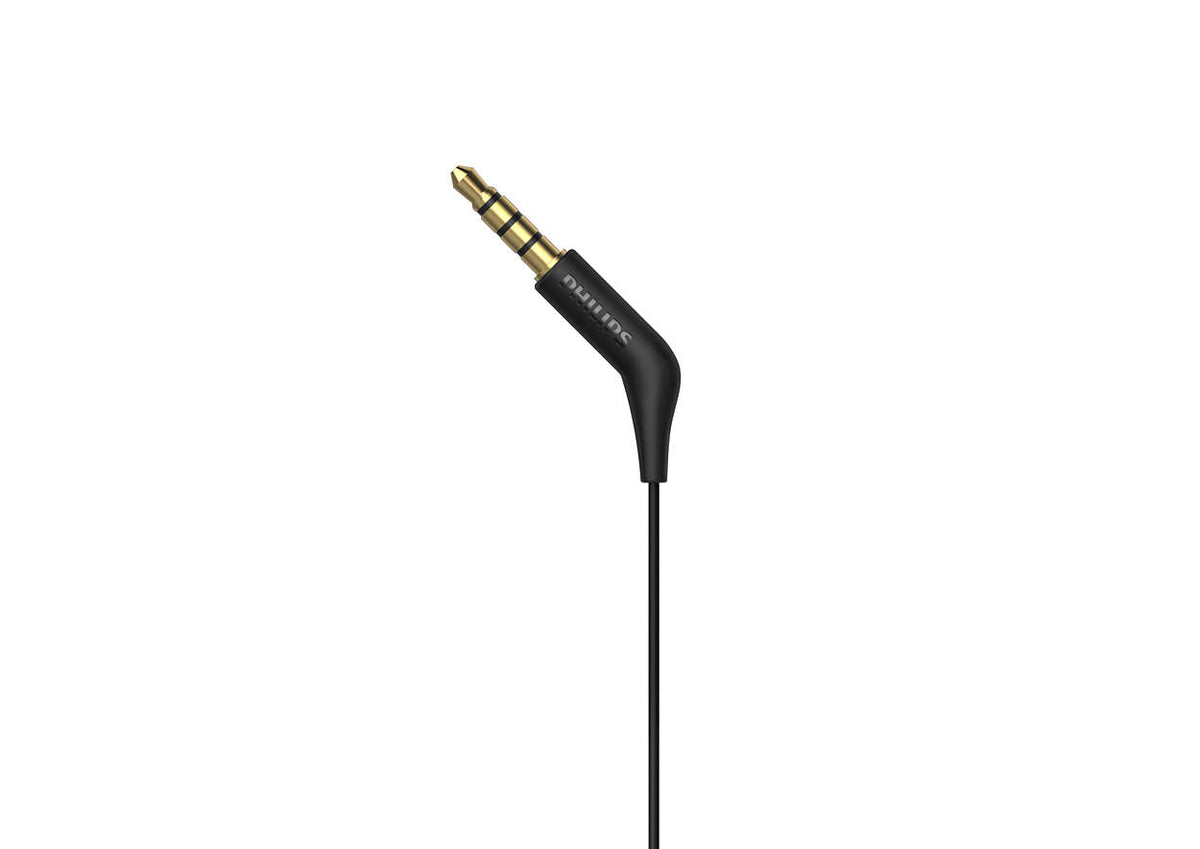 Philips TAE1105BK/00 Kopfhörer & Headset Kabelgebunden im Ohr Anrufe/Musik Schwarz