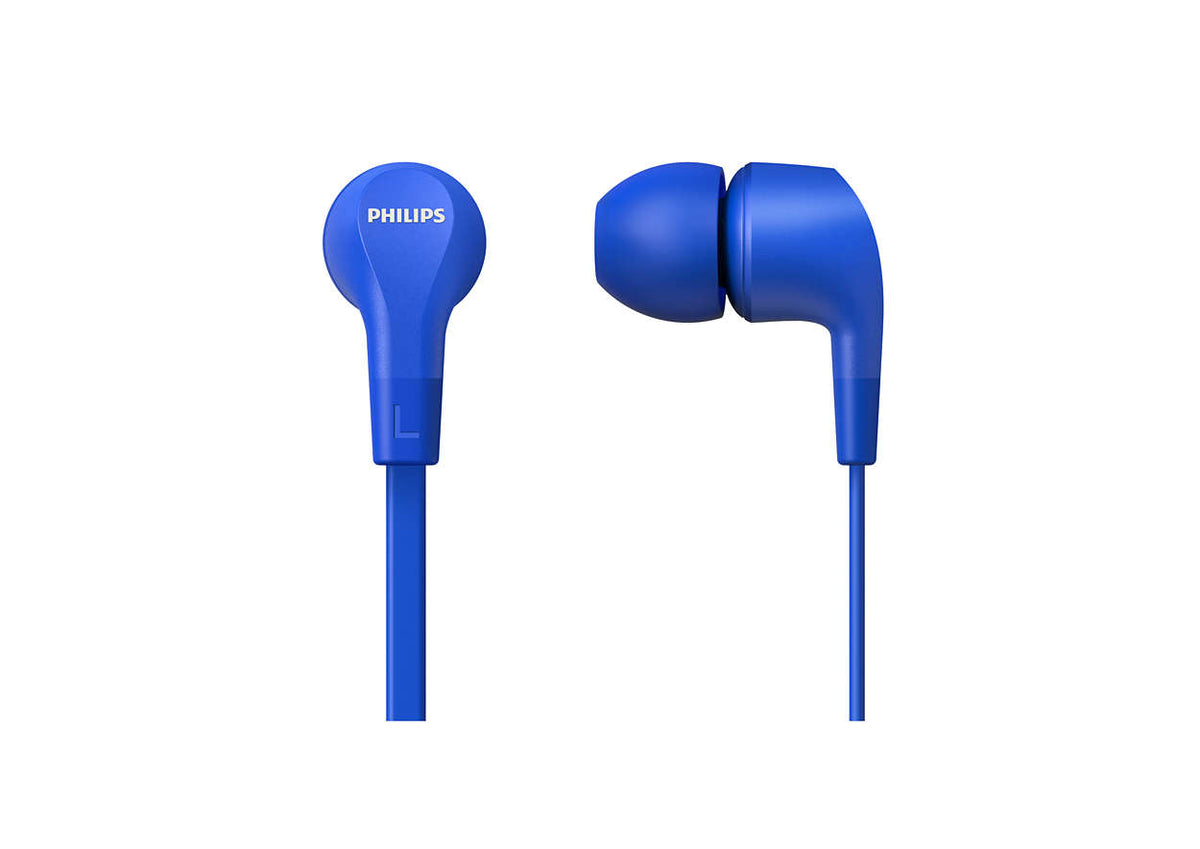 Philips TAE1105BL/00 Kopfhörer & Headset Kabelgebunden im Ohr Anrufe/Musik Blau