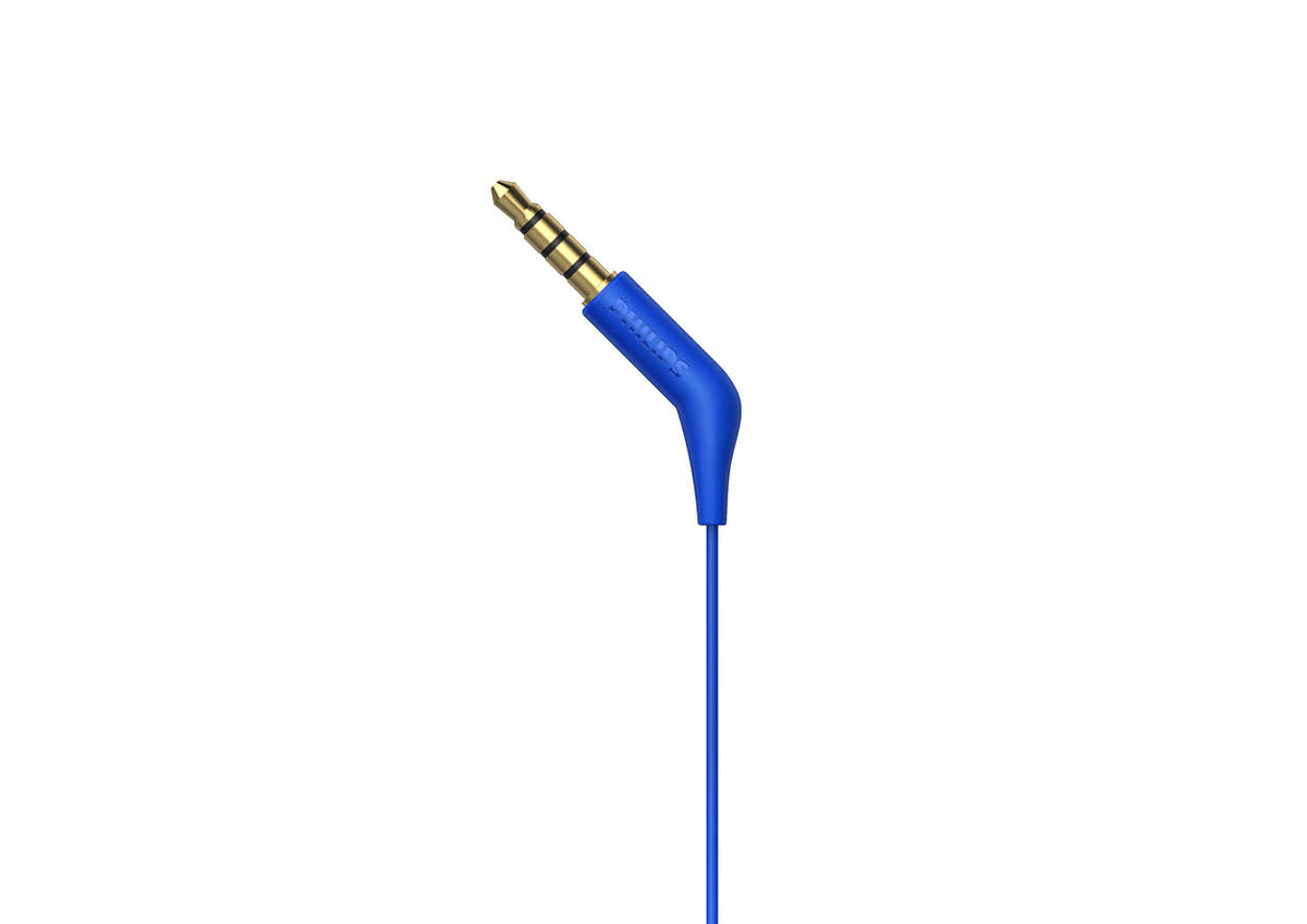 Philips TAE1105BL/00 Kopfhörer & Headset Kabelgebunden im Ohr Anrufe/Musik Blau