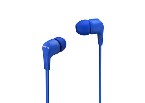 Philips TAE1105BL/00 Kopfhörer & Headset Kabelgebunden im Ohr Anrufe/Musik Blau