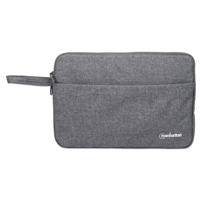 Manhattan Seattle Notebook Sleeve 14,5", Schutzhülle für Notebooks bis zu 14,5", Top Load, Premiumpolsterung, wasserfest, ein Innenfach, ein Frontfach, anthrazit