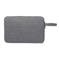 Manhattan Seattle Notebook Sleeve 14,5", Schutzhülle für Notebooks bis zu 14,5", Top Load, Premiumpolsterung, wasserfest, ein Innenfach, ein Frontfach, anthrazit