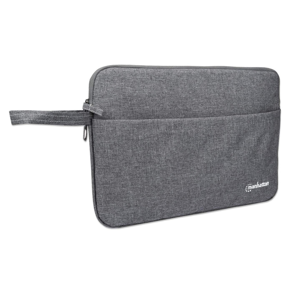 Manhattan Seattle Housse d'ordinateur portable 14,5", Housse de protection pour ordinateurs portables jusqu'à 14,5", chargement par le haut, rembourrage premium, résistant à l'eau, un compartiment intérieur, une poche frontale, anthracite