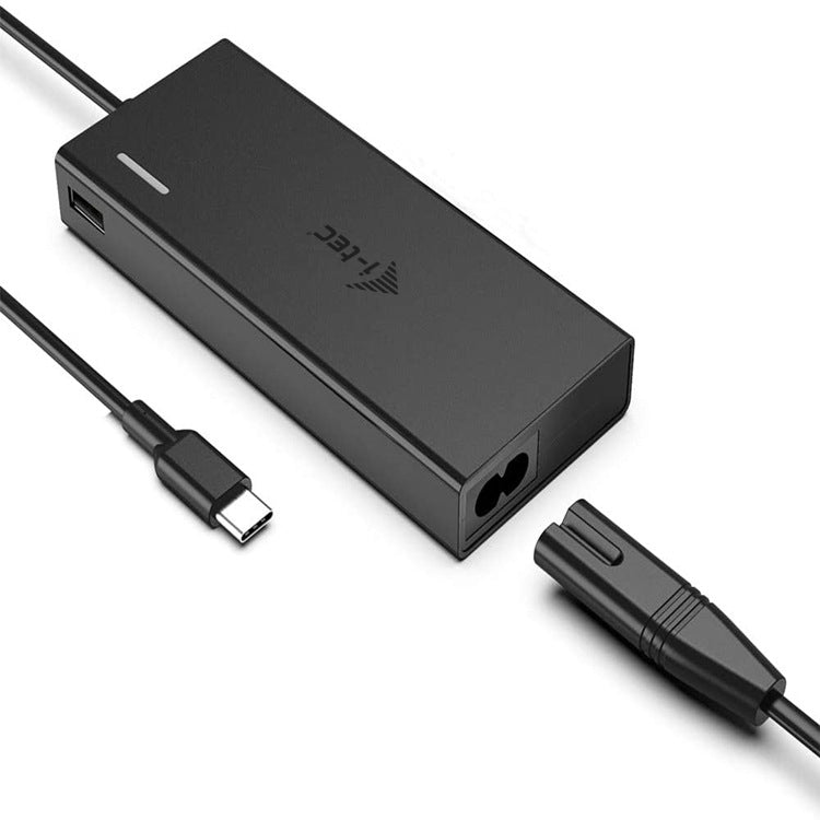 i-tec USB-C HDMI DP Docking Station with Power Delivery 65W + Universal Charger 77 W