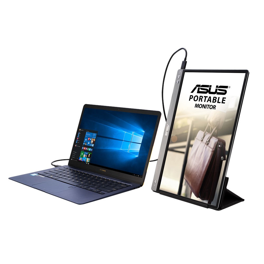 ASUS MB14AC Computerbildschirm 35,6 cm (14") 1920 x 1080 Pixel Full HD Grau