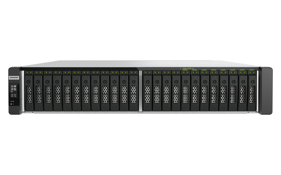 QNAP TDS-H2489FU-R2-4314-128G NAS & serveur de stockage Rack (2U) Intel® Xeon Silver 128 Go DDR4 QNAP QTS